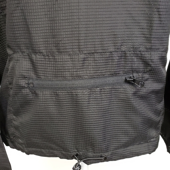 ADRIENNE Vittadini Sport Lightweight Jacket M Blk - Picture 3 of 12